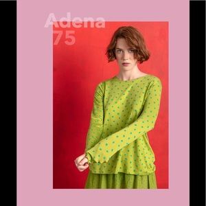 Gudrun Sjoden Adena Top size Large NWOT